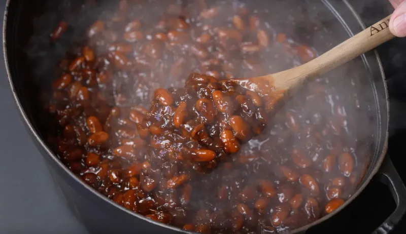 Maple Bourbon Beans