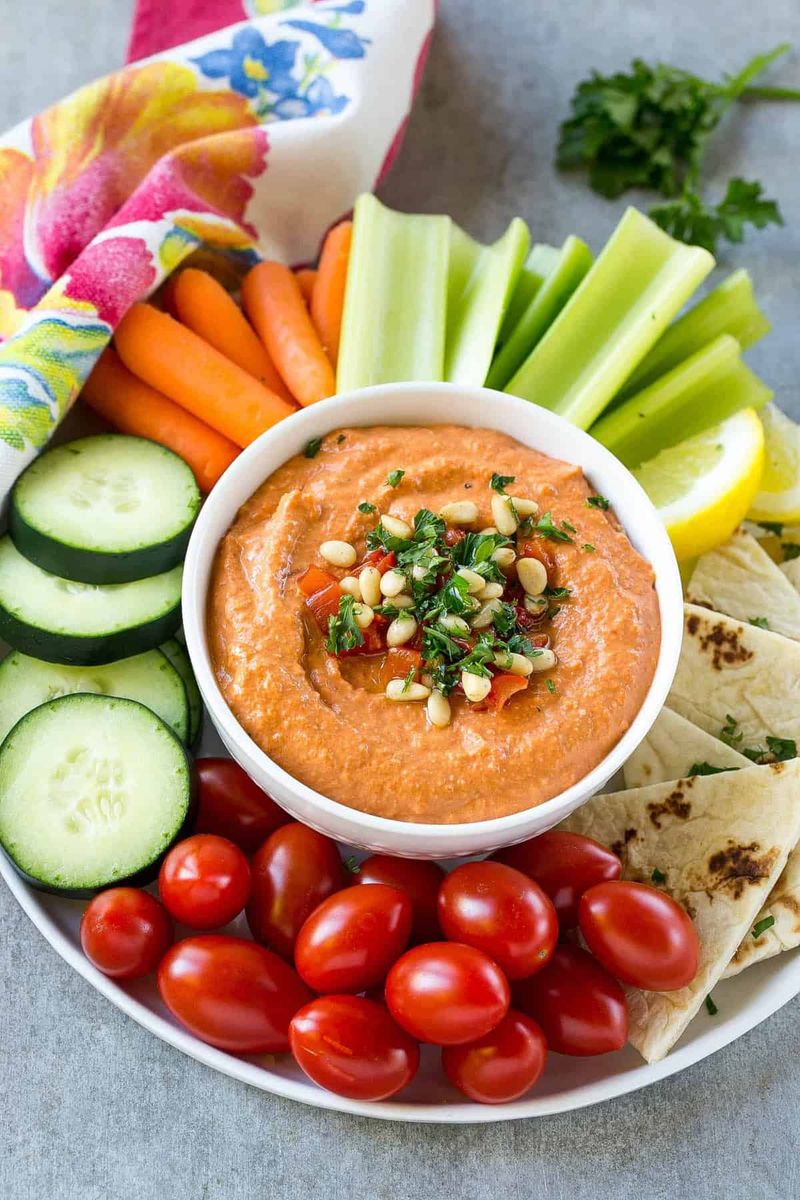 Red Pepper Hummus