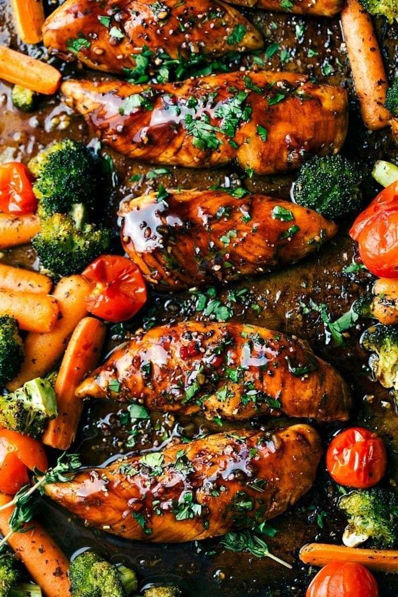 Balsamic Chicken and Vegetables