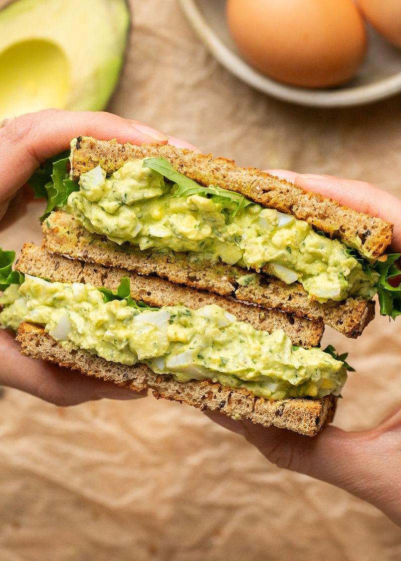 Avocado Egg Salad Delight