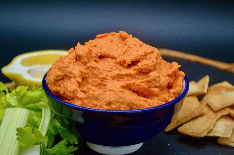 Roasted Red Pepper Hummus
