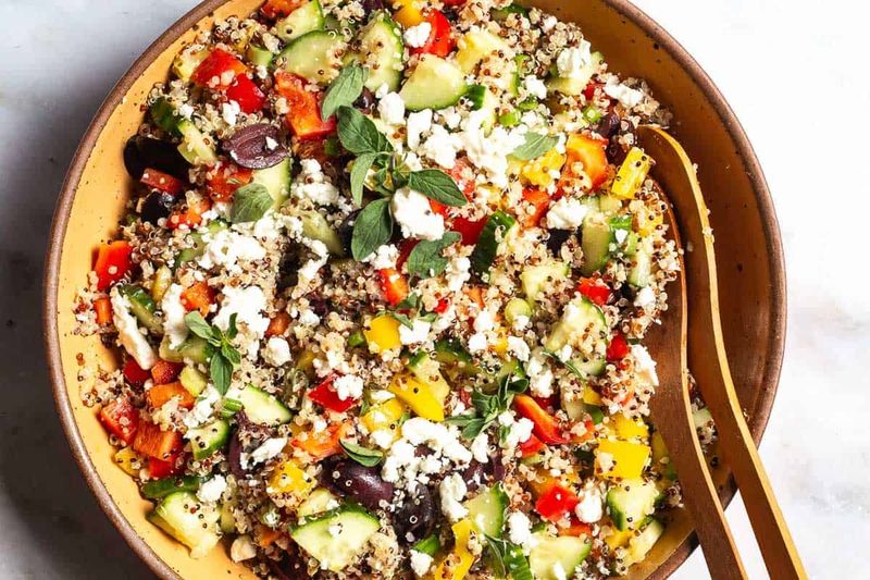 Mediterranean Quinoa Salad