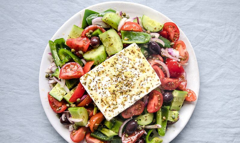 Mediterranean Olive and Feta Fusion