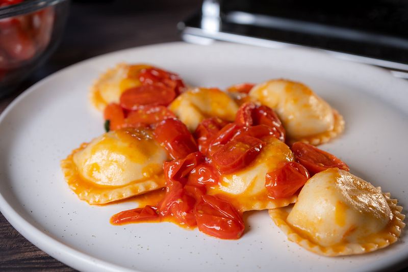 Ravioli alla Caprese