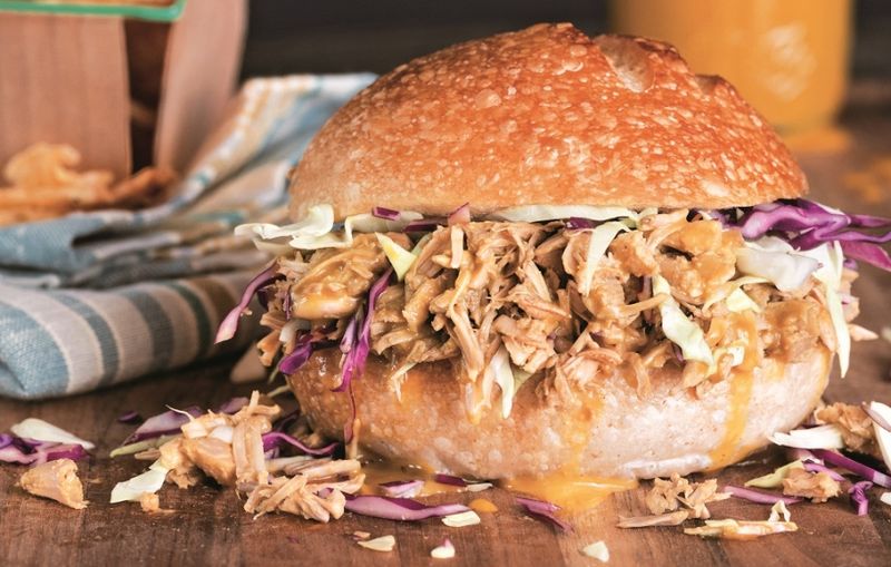 Jackfruit Pulled 'Pork' Sandwiches