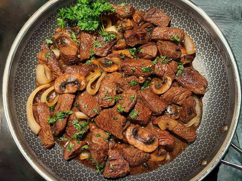 Steak and Mushroom Skillet