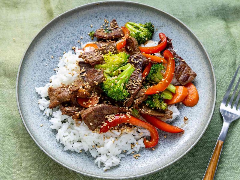 Teriyaki Steak Stir-Fry