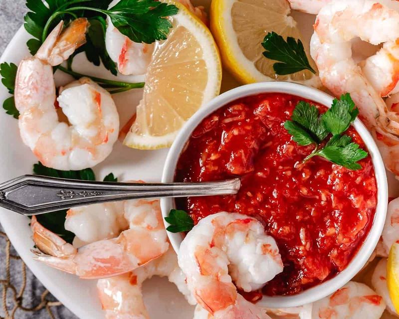 Pink Shrimp Cocktail