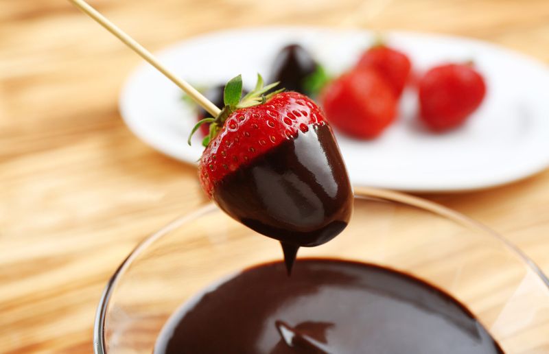 Strawberry Chocolate Fondue