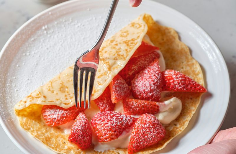 Strawberry Crepes