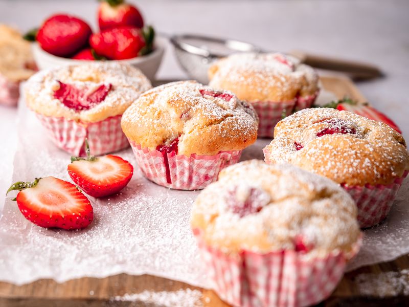 Strawberry Muffins