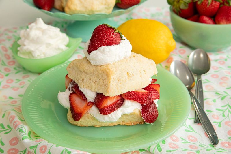 Strawberry Shortcake Scones