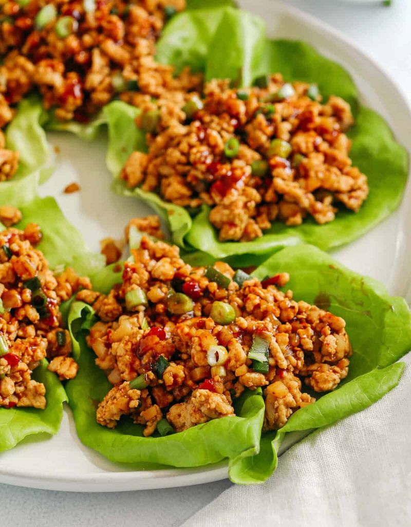 Asian-Inspired Lettuce Wraps