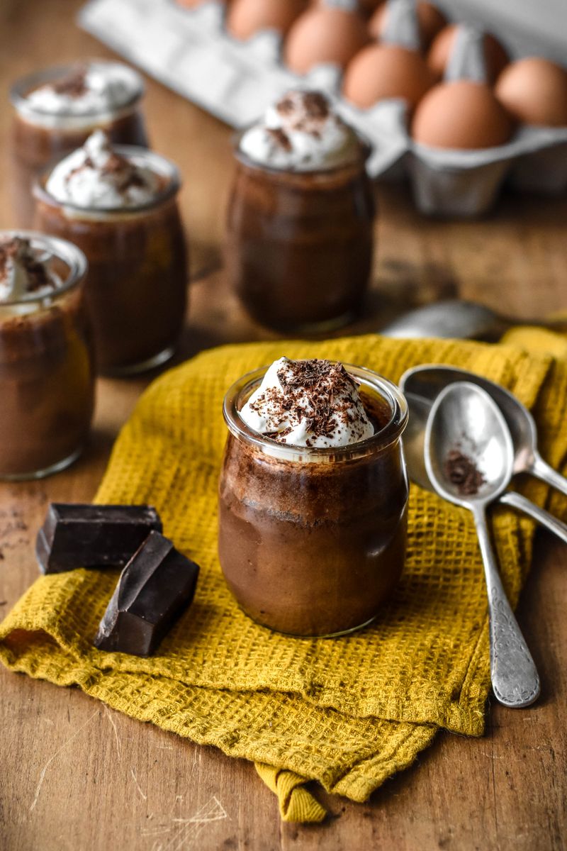 Luscious Chocolate Pots de Crème