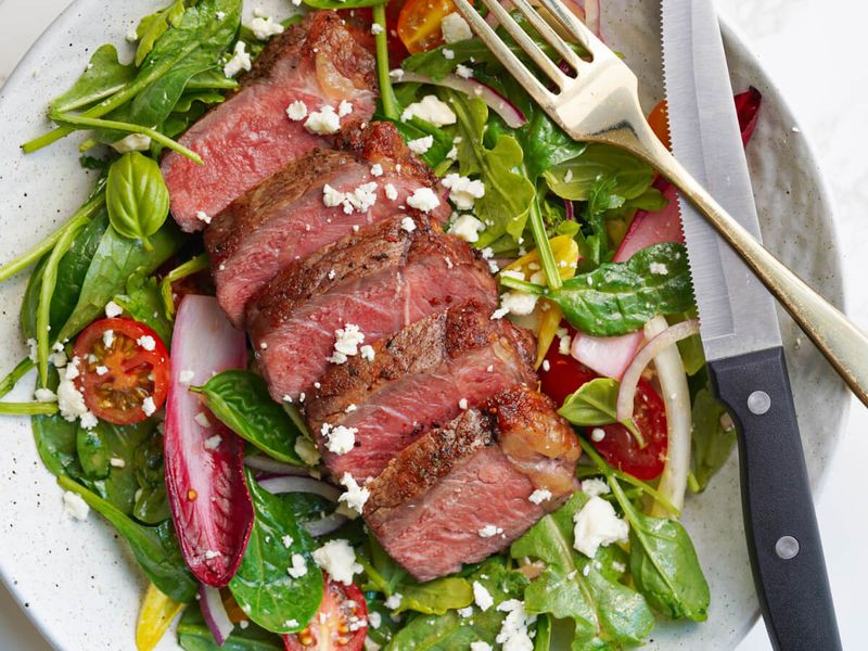 Steak and Arugula Salad