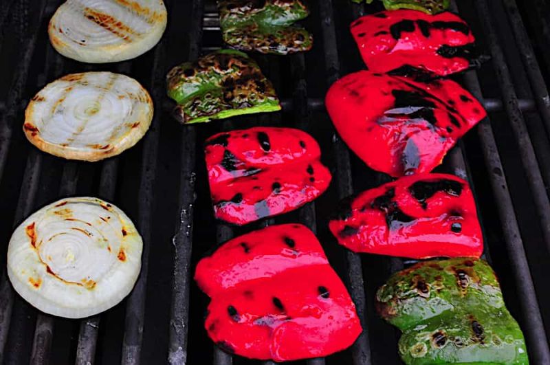 Grilled Bell Peppers
