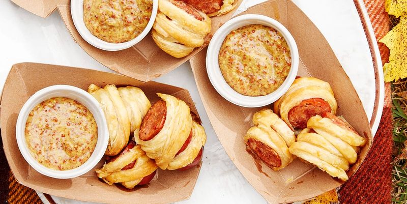 Gourmet Sausages with Mustard