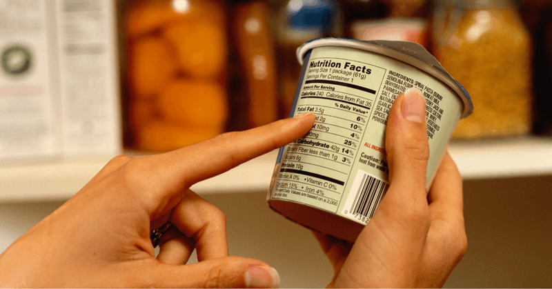 Read Food Labels
