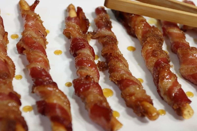 Maple Glazed Bacon Twists