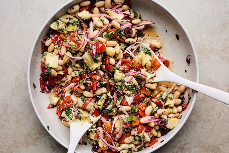 Marinated Artichoke and White Bean Salad