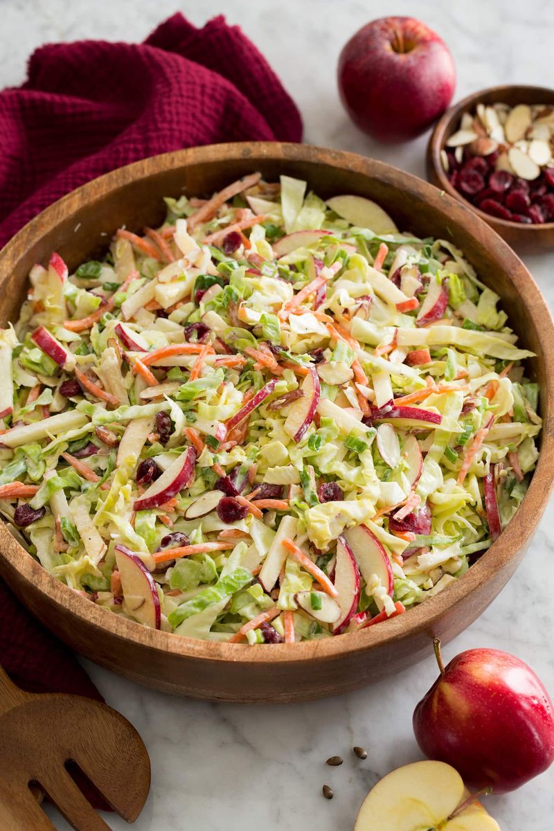 Cabbage and Apple Slaw