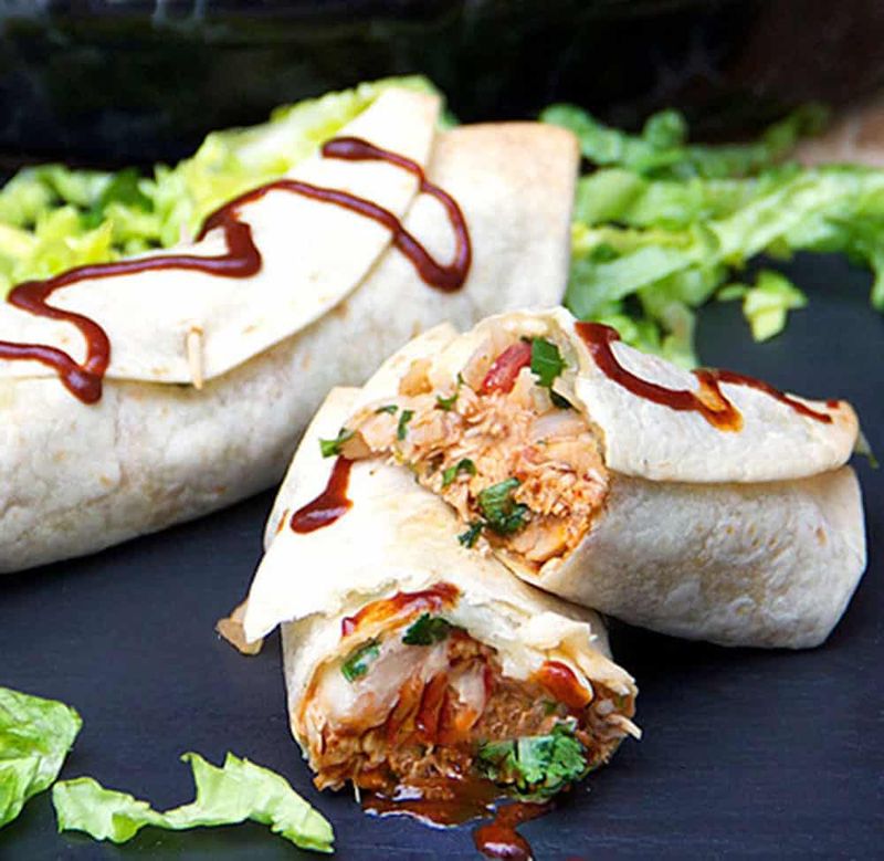 BBQ Chicken Burrito