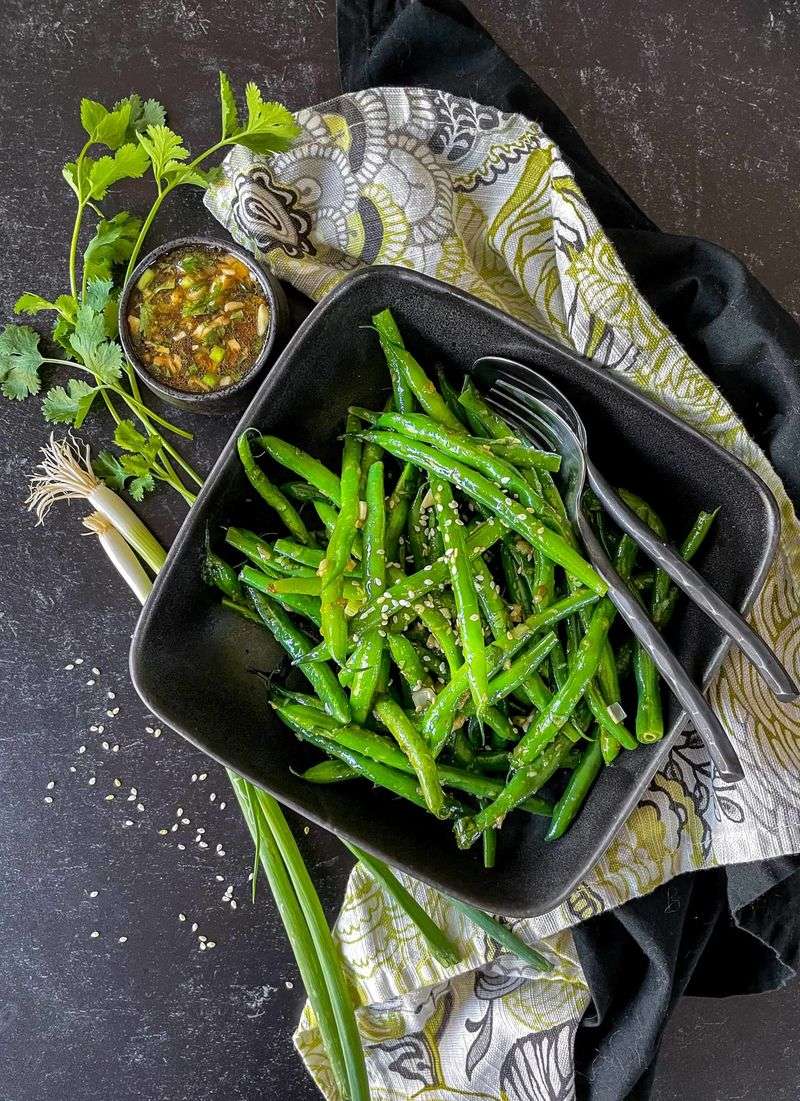 Ginger Soy Green Beans
