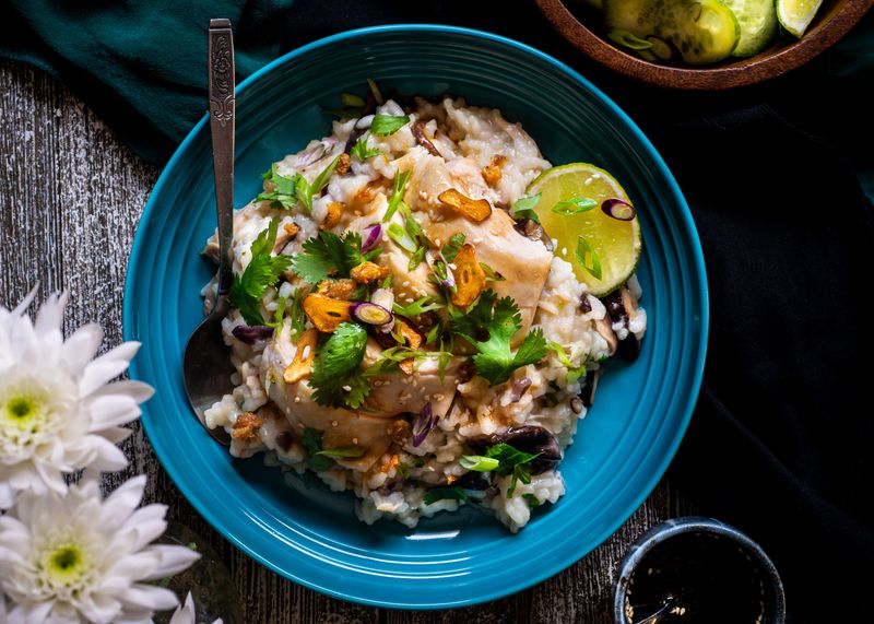 Chinese-inspired Risotto