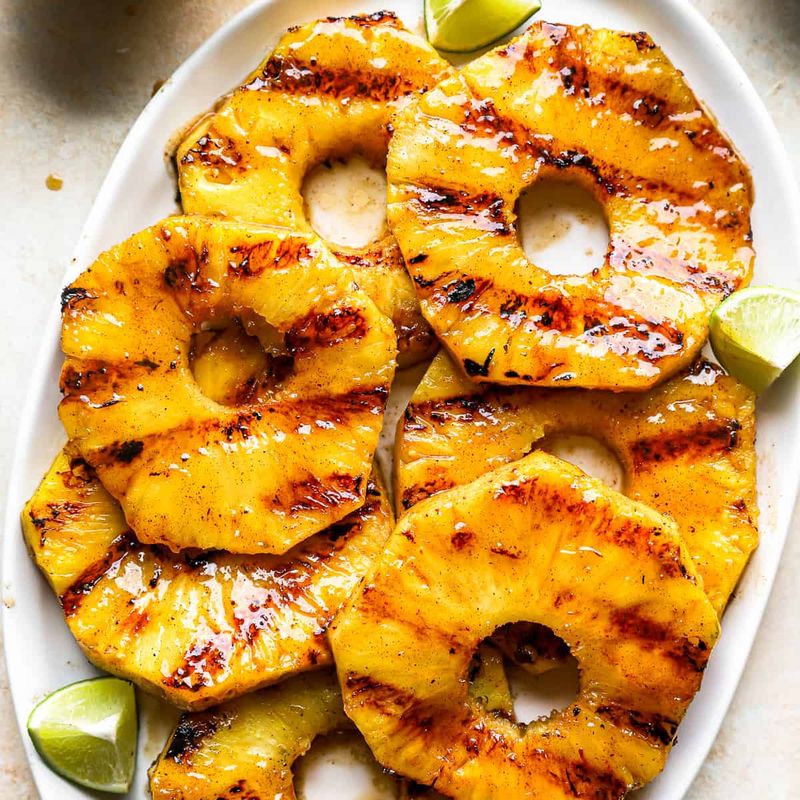 Grilled Pineapple Slices