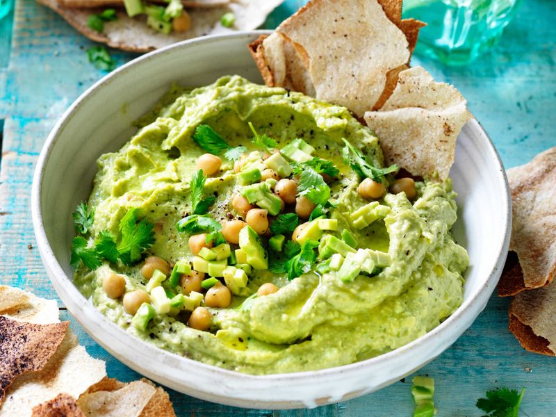 Creamy Avocado Hummus Dip