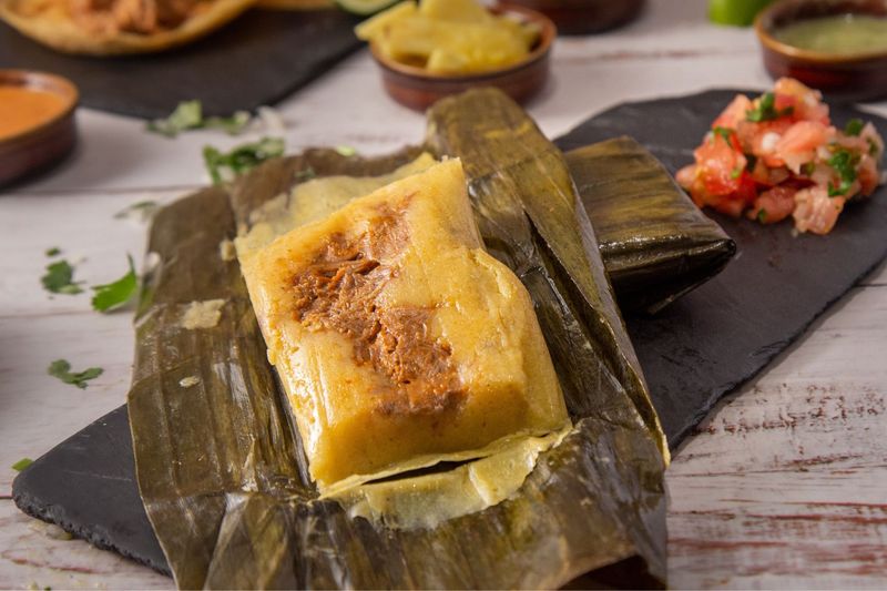 Tamales de Cazón