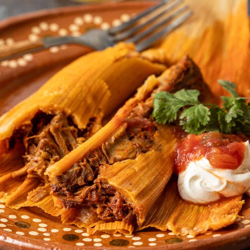 Tamales de Puerco