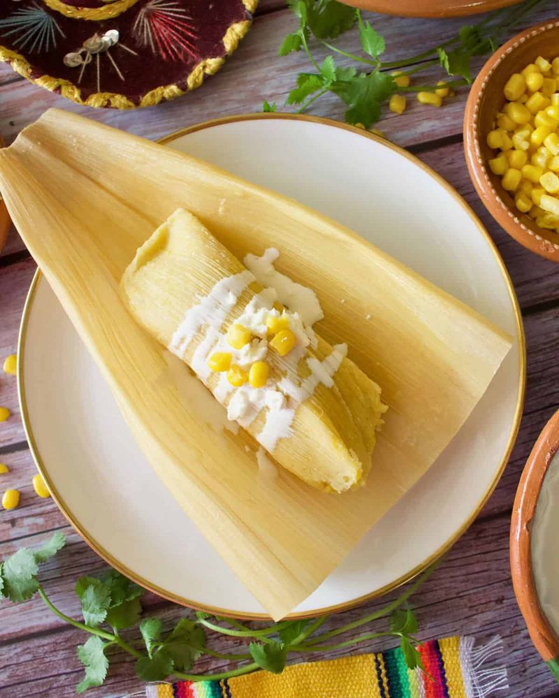 Sweet Corn Tamales