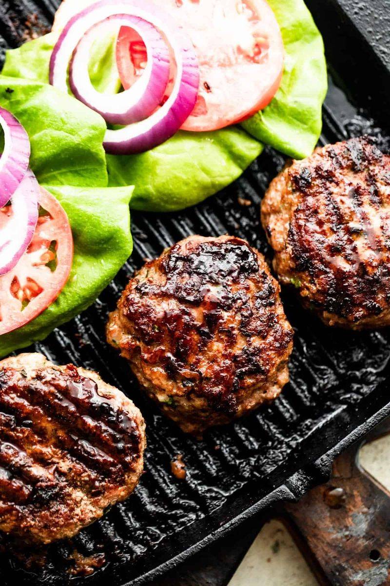 Juicy Grilled Burgers