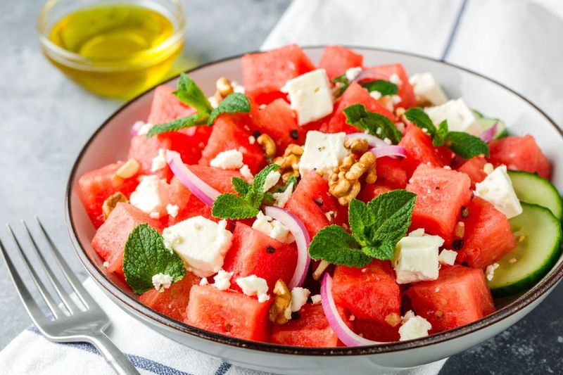 Refreshing Watermelon Feta Salad
