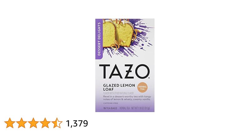 Tazo Lemon Loaf