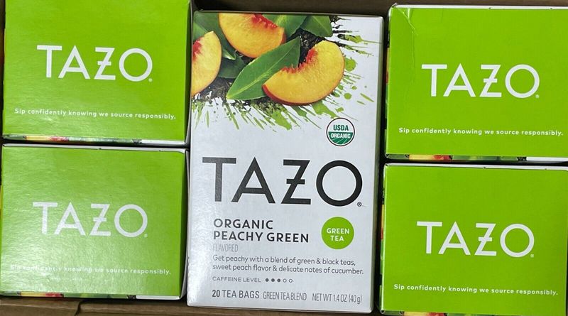Tazo Organic Peachy Green
