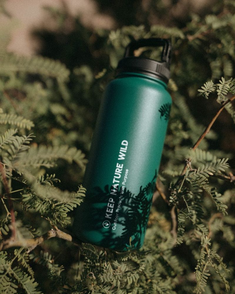 Adventure Flask with Carabiner Handle