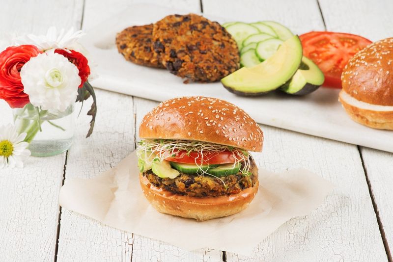 Spicy Black Bean Sliders