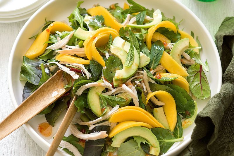 Mango Avocado Chicken Salad