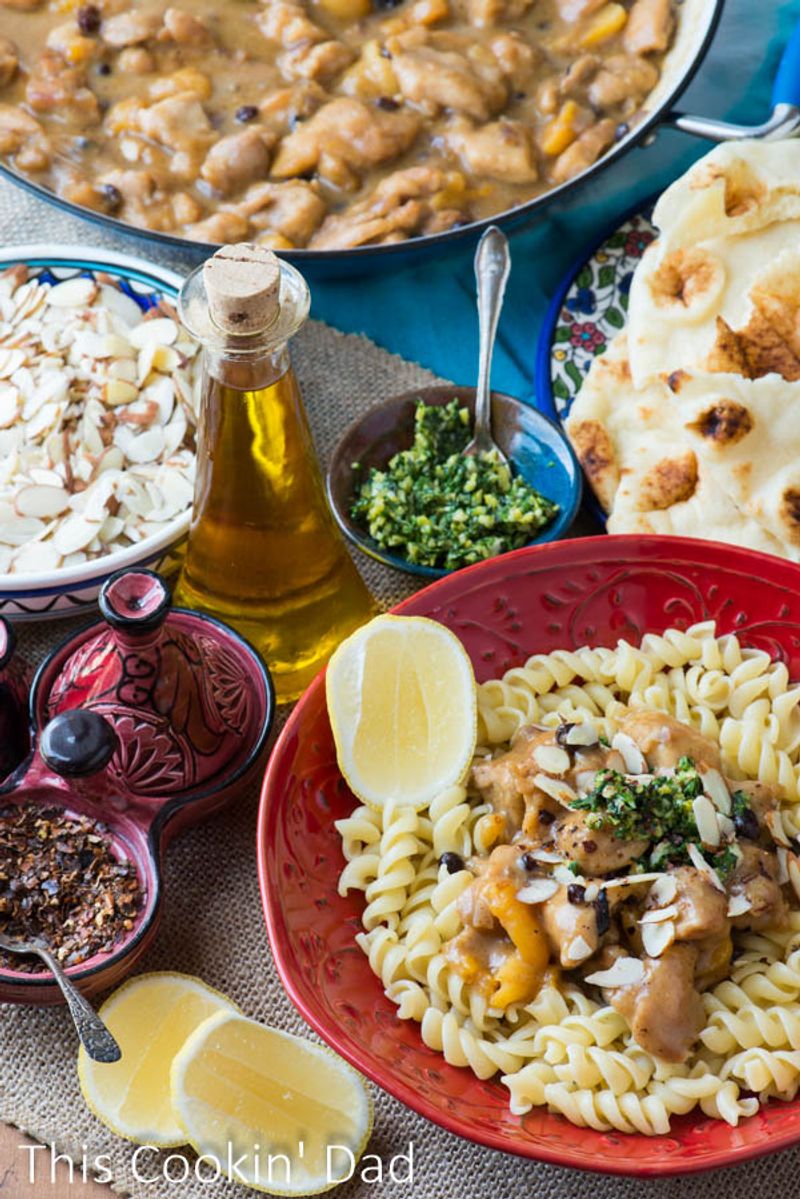 Moroccan Tagine Spaghetti