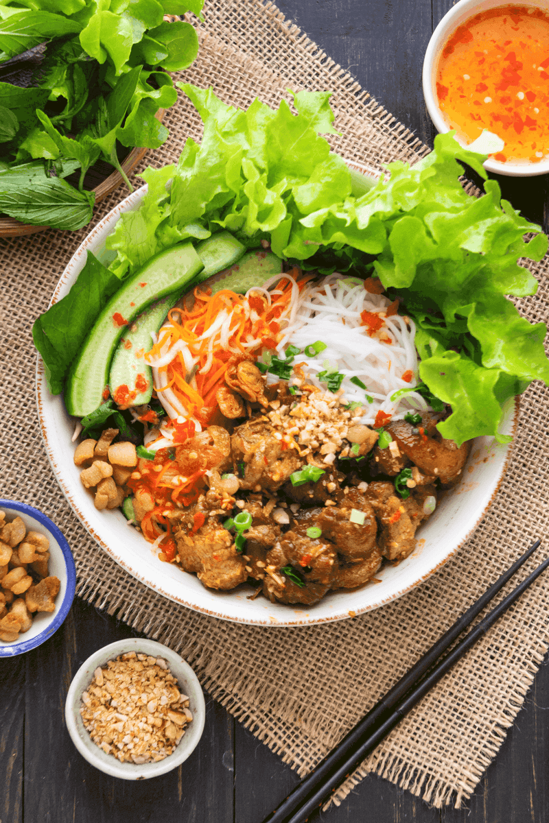Vietnamese Bun Thit Nuong