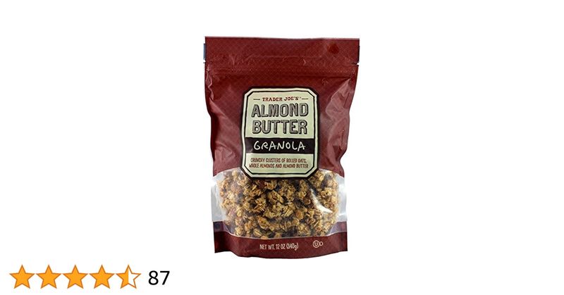 Crunchy Almond Butter Granola