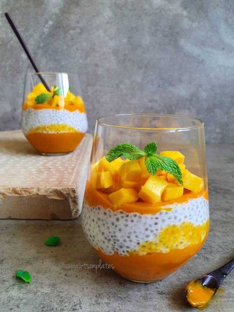 Mango Chia Pudding