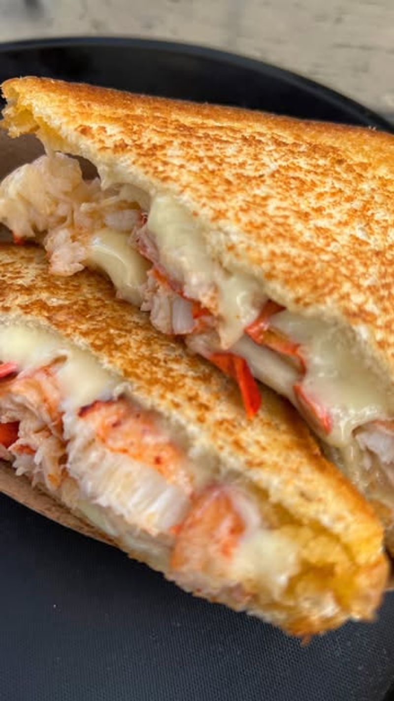 Connecticut's Lobster Grilled Cheese