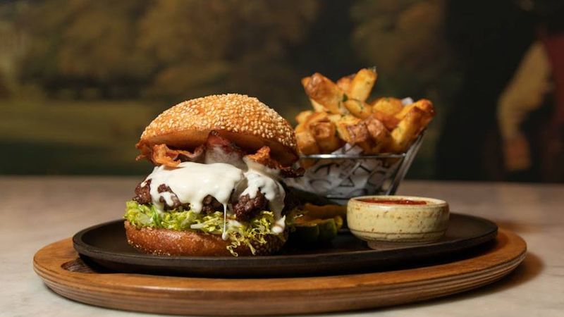 The Wagyu Beef Burger at Bazaar Meat