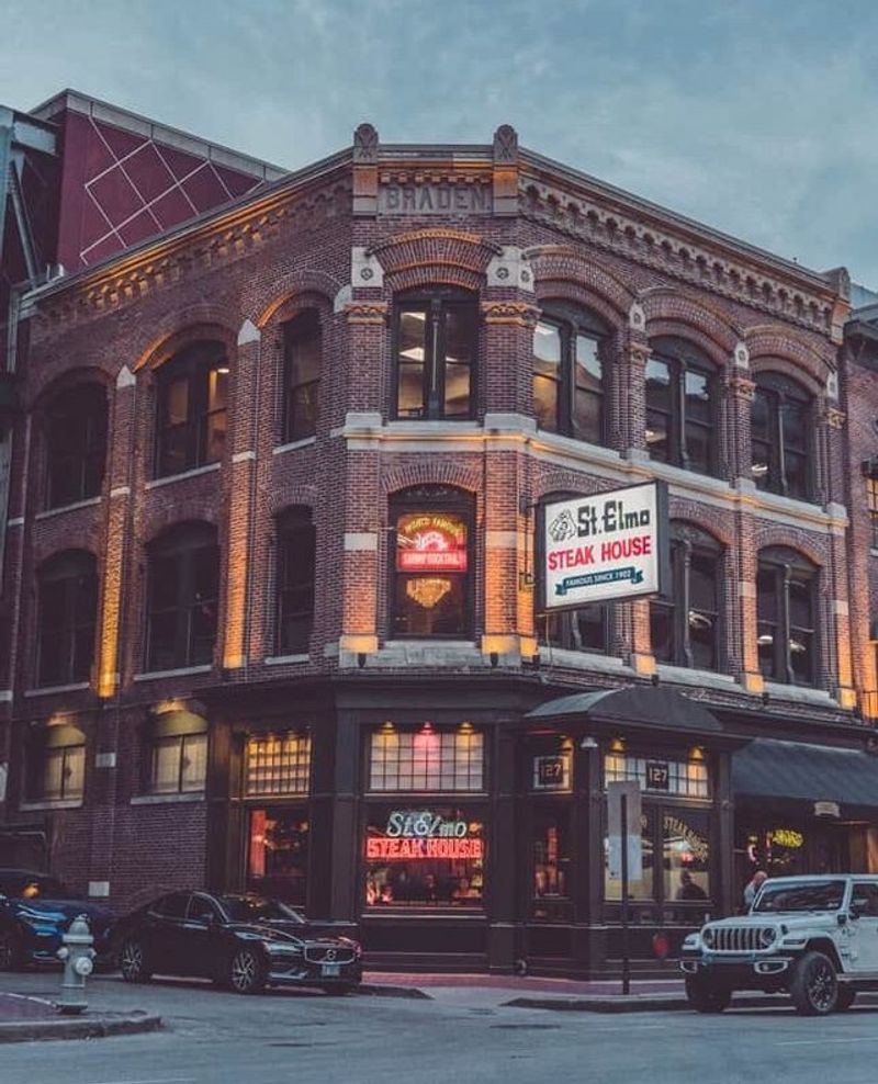 St. Elmo Steak House – Indianapolis, Indiana