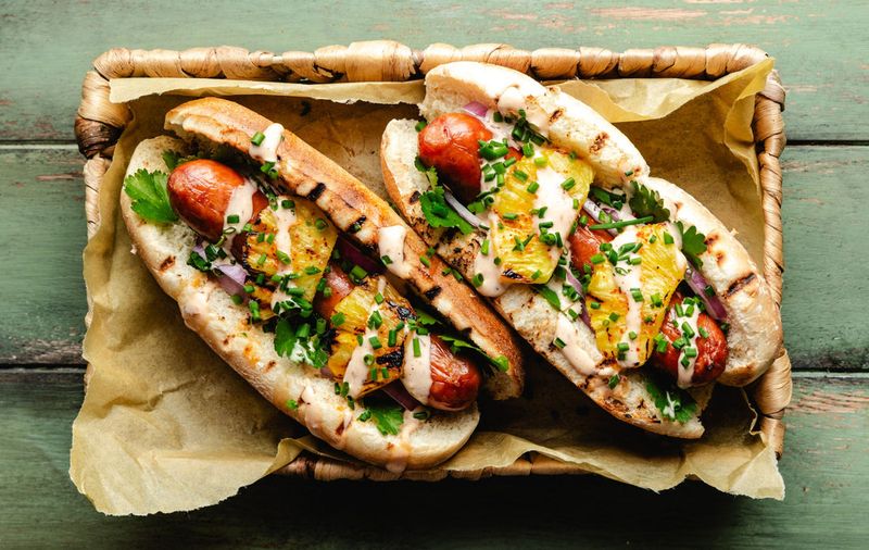The Hawaiian Pineapple Dog