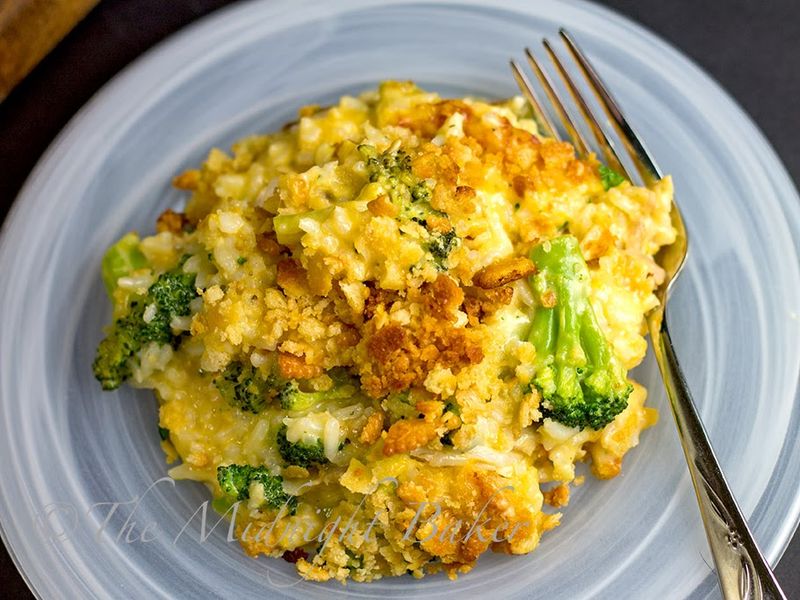 Cheesy Broccoli Rice Casserole