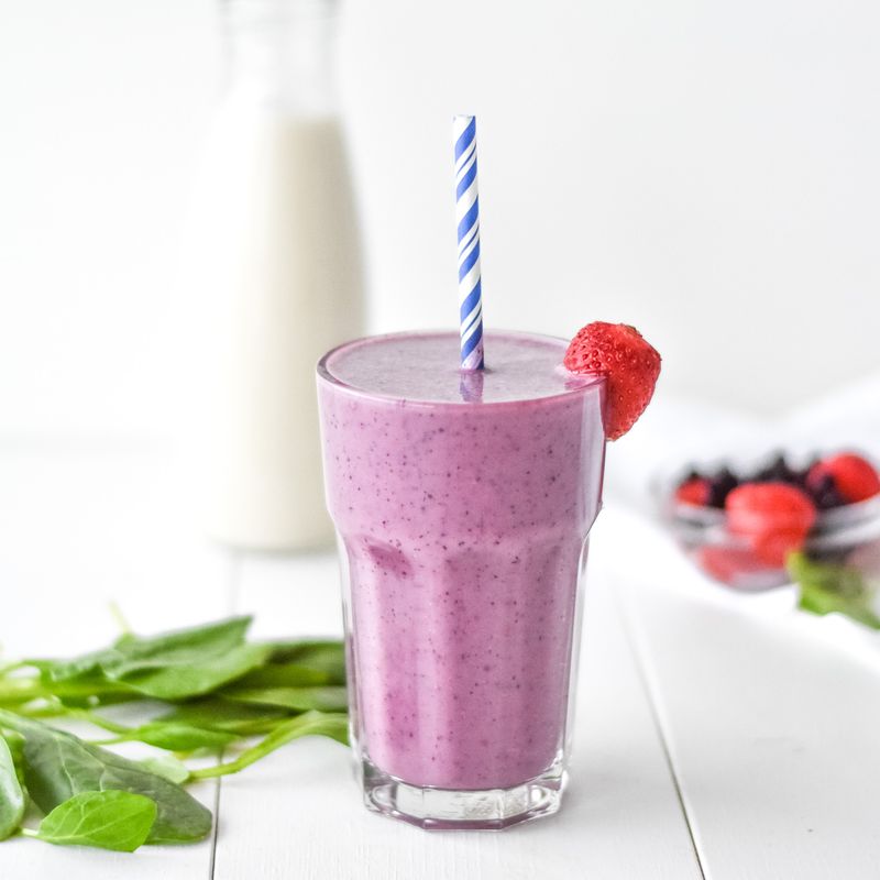 Berry and Spinach Smoothie